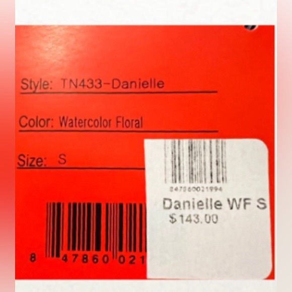 NWT TRACY NEGOSHIAN Danielle Watercolor Floral Dress. SIZE S - Picture 11 of 11